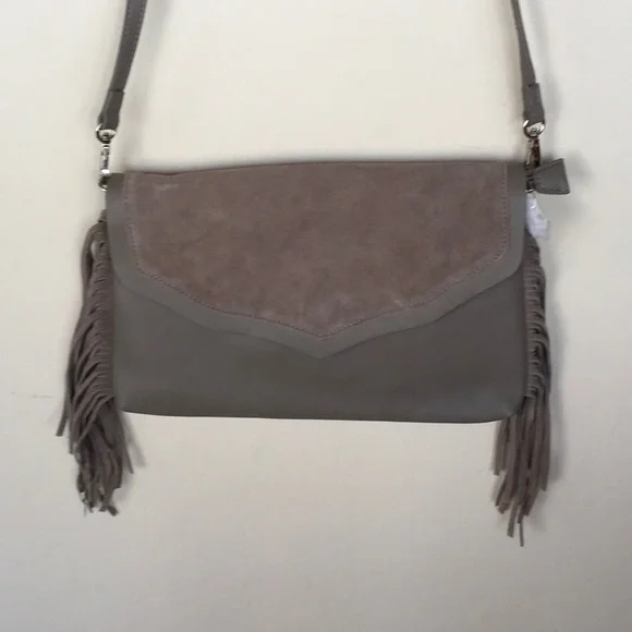 NWOT Fringed Clutch or Cross Body - Picture 1 of 6